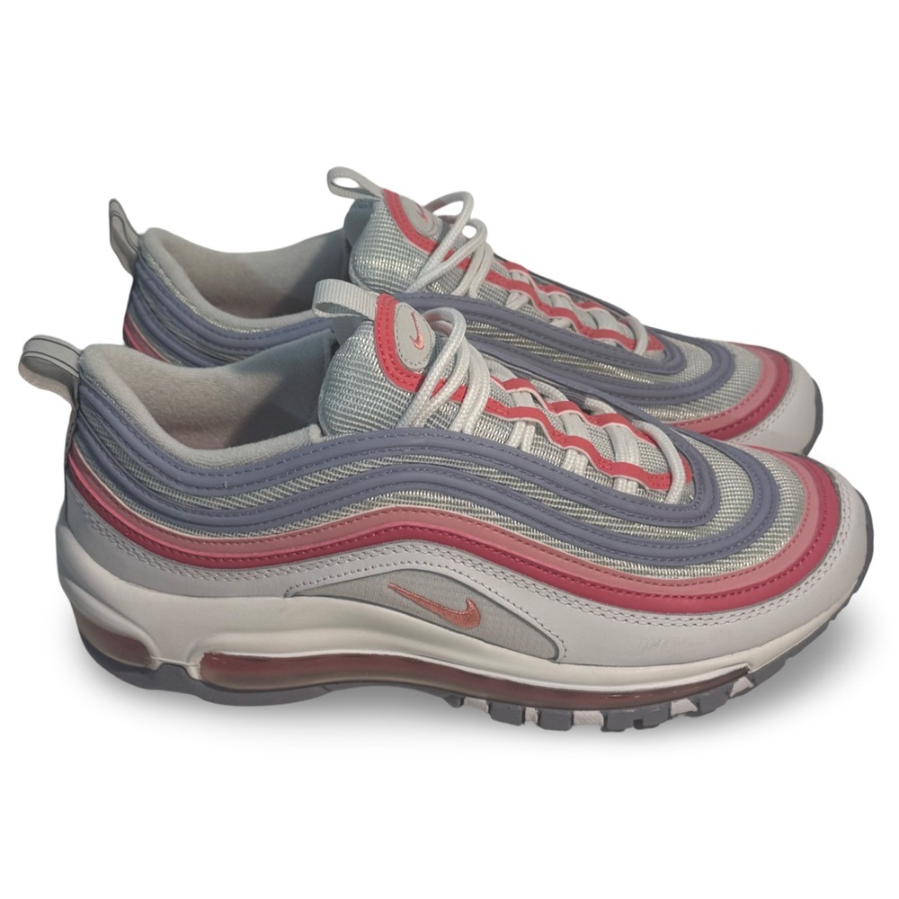 Nike Air Max 97 GS in Coral Chalk White Pink